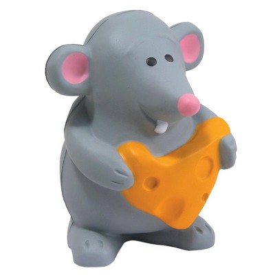 Cheese-Eating Mouse Foam Stress Toy