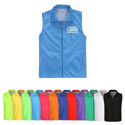 Full Zip-Front Vest