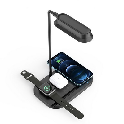 All-In-One Foldable Wireless Charger And Desk Lamp