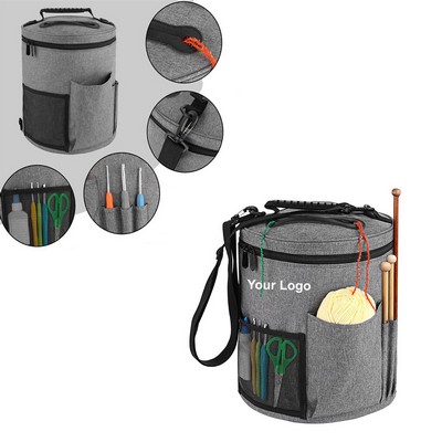 Portable Yarn Organizer Storage Bag