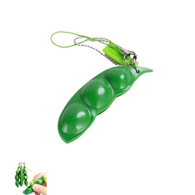 Pea Pod Key Chain Toy