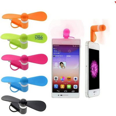 3 in 1 Mini USB Phone Fan