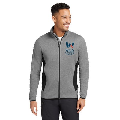 Eddie Bauer® Full-Zip Heather Stretch Fleece Jacket