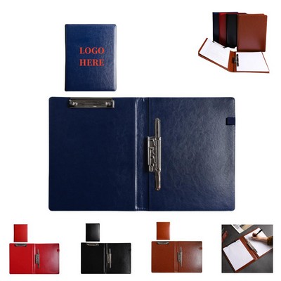 Leather Clipboard Meeting Folder Organizer