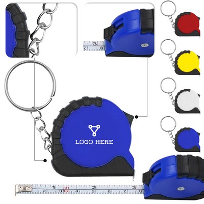 Compact Keychain Measuring Tape