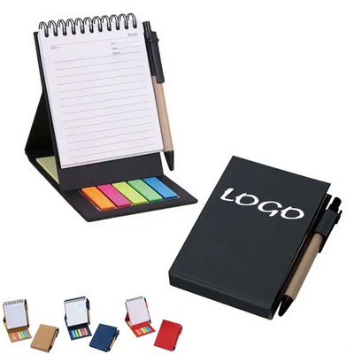 Standable Note Pad & Sticky Note Pack