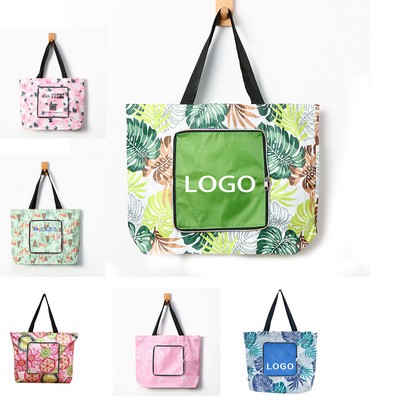 Reusable Shopping Bags Foldable Oxford