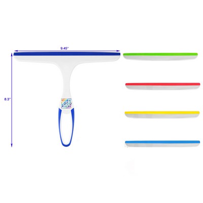 9.5 Inches Small Squeegee for Shower Glass Door for Car Windshield Cleaner Tool Shower Door Window