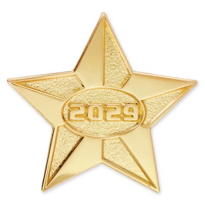 2029 Gold Star Lapel Pin