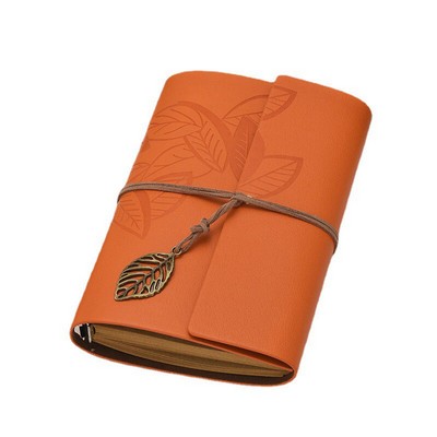 Pu Leather Cover Loose Leaf Notebook