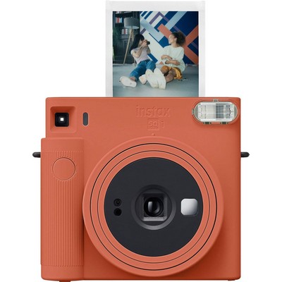 Fujifilm Instax SQ1 ~ Terracotta Orange with 10 Exposures SQUARE Film