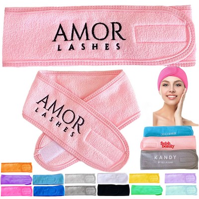 Adjustable Cosmetic Spa Headband