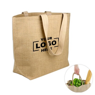 Eco-Friendly Large Jute Shopping Bag