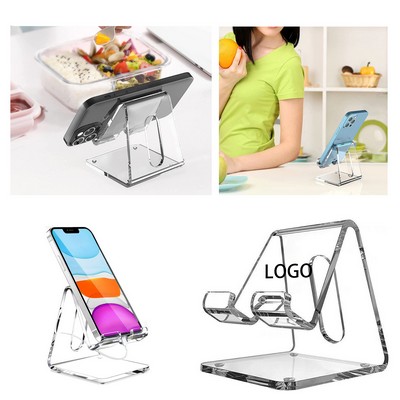 Acrylic Transparent Phone Holder