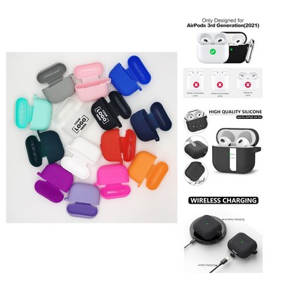 Silicone Airpods Pro 3 Case Wireless for AirPods Pro Protective Earphone Cover