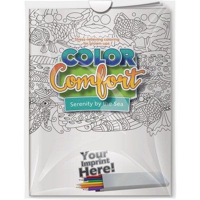 Combo Pack - CC105 Color Comfort & 6-Pack of Colored Pencils in a Poly Bag