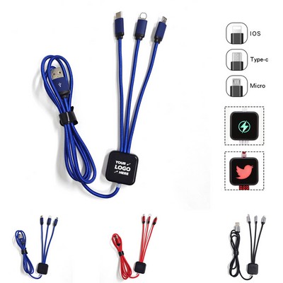 Luminous 3 in 1 Charging Cables