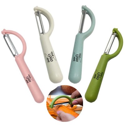 Stainless Steel Vegetable Peeler with Rotating Blade