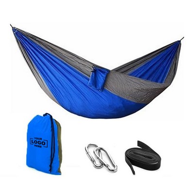 Double Camping Hammock with Tree Straps