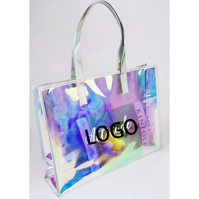 Holographic PVC Tote Bag