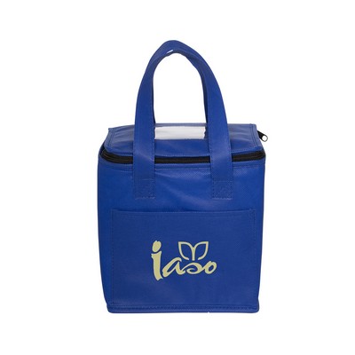 Prime Line Non-Woven Cubic Lunch Cooler Bag With ID Slot