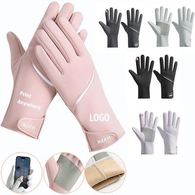 Non-Slip Touchscreen Driving Winter Gloves For Women