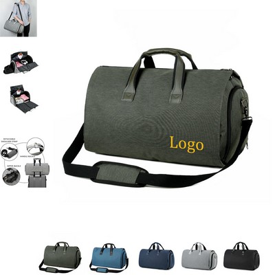 Convertible Garment Bag with Shoulder Strap