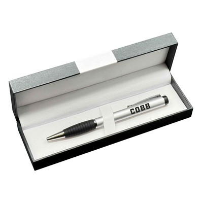 Deluxe Pen Box Set with New Coburg Ballpoint Pen