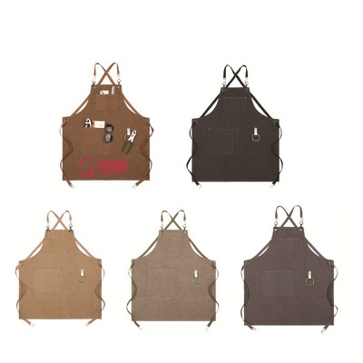 Thick Canvas Overalls Apron