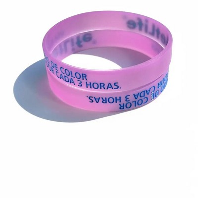 UV Sun Color Changing Silicone Wristband