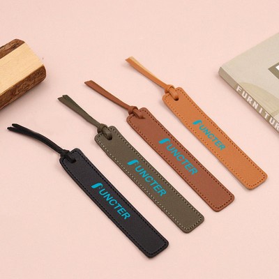 PU Leather Notebook Bookmark