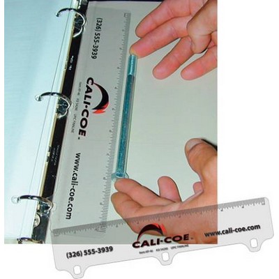 Clear Binder Ruler