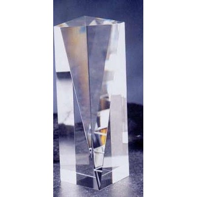 Crystal Pillar Award (2 1/2"x2 1/2"x8")