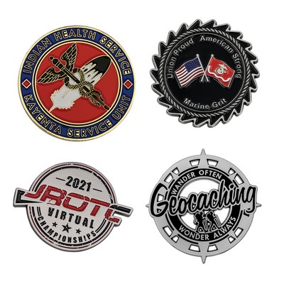 Custom Die Cast Challenge Coin (1-1/2")