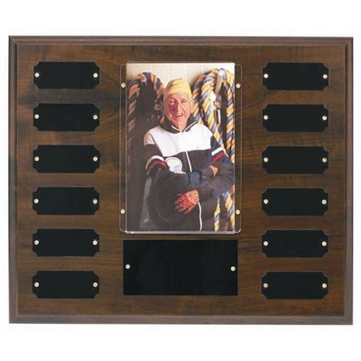 Perpetual Photo (4" x 6") Plaque, 12-Plate - 10-1/2" x 13"