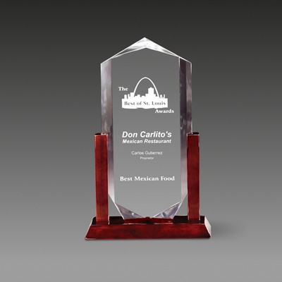 Royal Crown Faceted Award™ (6¾"x11"x3-1/8")