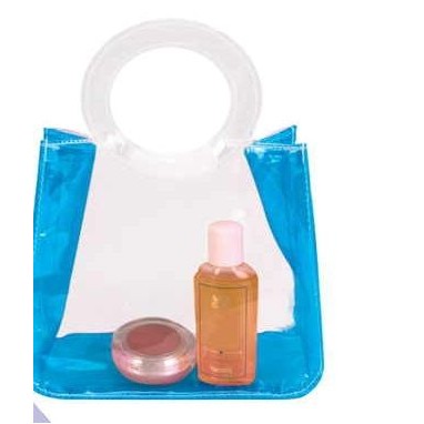 Transparent Accessory Hand Bag