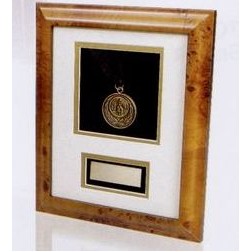 8"x10" Ginger Burl Hardwood Award Frame