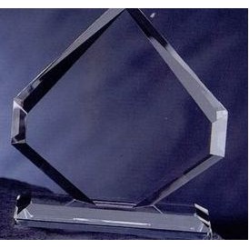 9" Crystal Peach Award