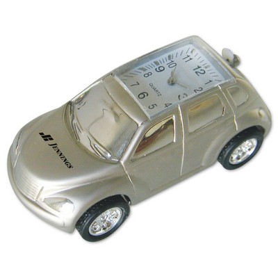 Metal Miniature Car Replica Desk Clock