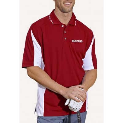 Men's Mustang Birds Eye Polo