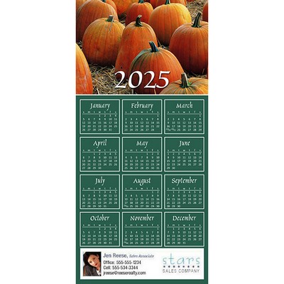 Full Color Z-Fold Calendar Greeting Cards w/Imprinted Envelopes (15"x7")