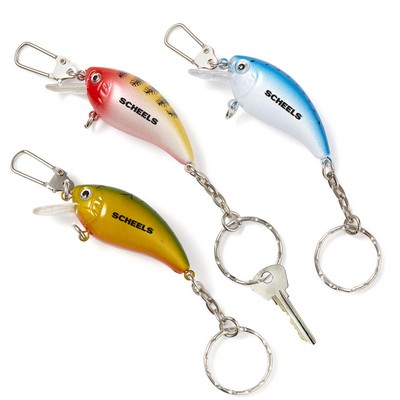 Fishing Lure Keychain w/Clasp