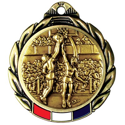 Stock RWB Regency Medal (Basketball Female) 2 3/4"