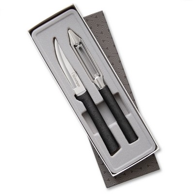 Pare & Peel Gift Set w/Black Handle