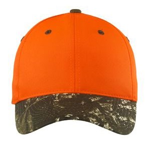 Port Authority® Enhanced Visibility Cap w/Camo Brim