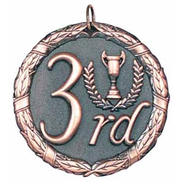 Medal, "Third Place" - 2"