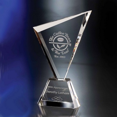 9" Esplanade Crystal Award