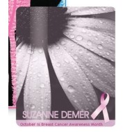 Breast Cancer Awareness 3.5" x 4" Laminated Card Stock ID Card