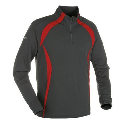 Men's Cornice Long Sleeve Zip Neck Shirt